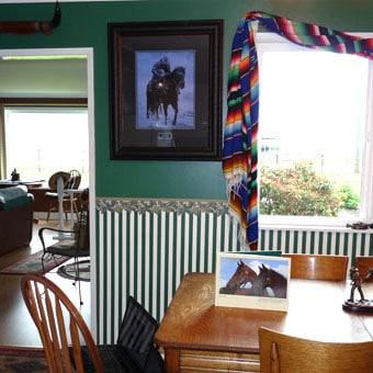 Vancouver Horseback Trail Riding Themed Party Room